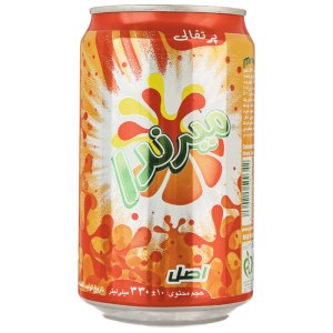 نوشابه قوطی 300م پرتقال میراندا اصل