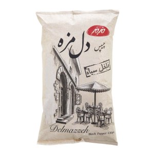 چیپس سنتی فلفلی خانواده 180گ دل مزه 12 عددی