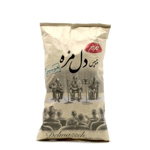 چیپس دل مزه موسیر خانواده مزمز