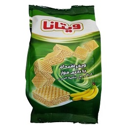 ویفر لقمه ای 110 گ موز نیکا مادر