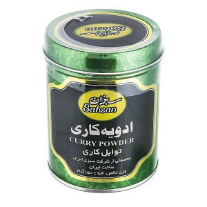 ادویه کاری 150گ سبزان