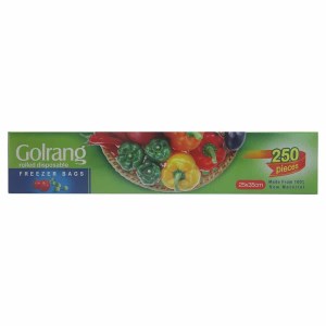 کیسه فریزر رولی 250ع گلرنگ