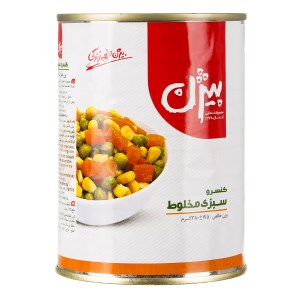 کنسرو مخلوط سبزیجات 380 گ بیژن
