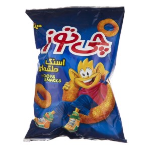 اسنک حلقه ای 75گ چی توز