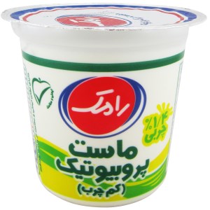 ماست پروبیوتیک کم چرب 650گ رامک