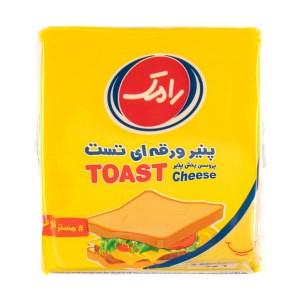 پنیر تست ورقه ای 180گ رامک