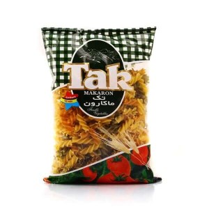 ماکارونی فوسیل سبزیجات 500گ تک