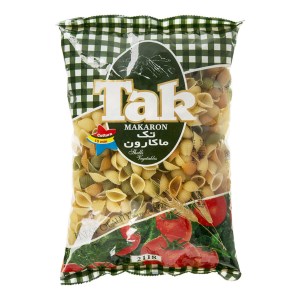 ماکارونی شلز سبزیجات 500گ تک