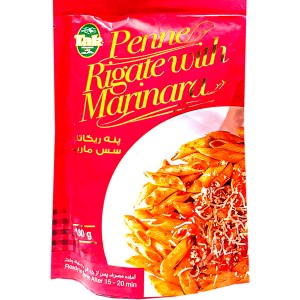 پاستا نیمه اماده پنه ریگاته با سس مارینارا تک ماکارون