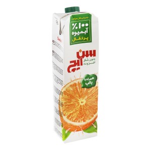 اب پرتقال 100 درصد خالص 1ل سن ایچ