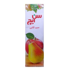 نوشیدنی 1 لیتری سیب و گلابی سن ایچ