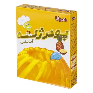 پودر ژله اناناس 100 گرمی شیبابا