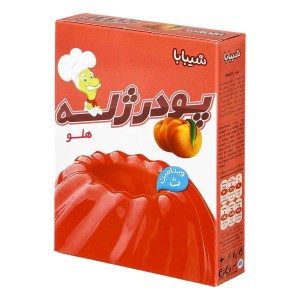 پودر ژله 100 گرمی هلو شیبابا