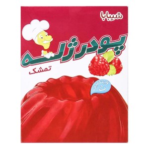 پودر ژله 100 گرمی تمشک شیبابا