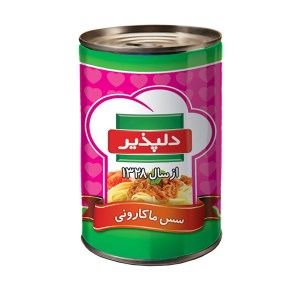 کنسرو مایع ماکارانی 400گ دلپذیر