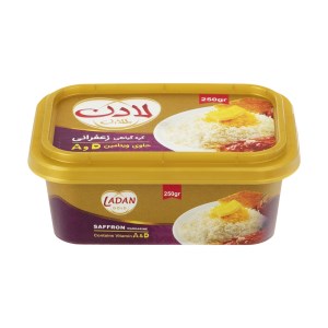کره گیاهی پخت و پز 250 گ زعفرانی لادن