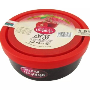 مربا البالو ویترا شیشه 350گ موسوی