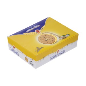 بیسکویت پذیرایی 750 گرمی ساقه طلایی شهد توت مینو
