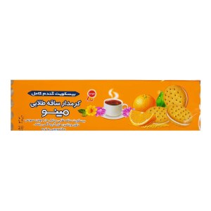 بیسکوئیت کرمدار پرتقالی ساقه طلایی مینو