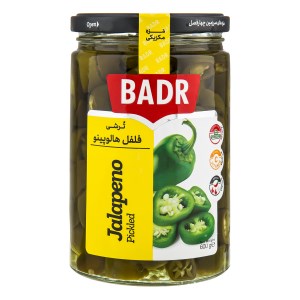 ترشی هالو پینو سبز600گ بدر