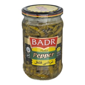 ترشی فلفل سبر 570گ بدر