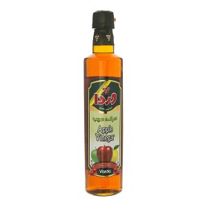 سرکه سیب 500گ شیشه وردا
