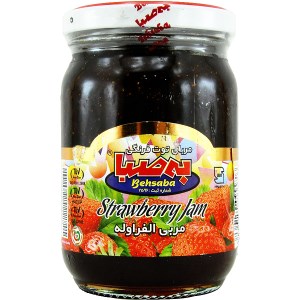 مربا توت فرنگی 330گ به صبا