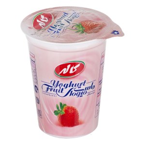 ماست توت فرنگی 450گ کاله