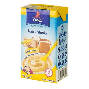 غذای کودک چند غله با خرما کاله