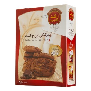 پودر کیک کوکی دبل چاکلت رشد