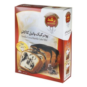 پودر کیک وانیل کاکائو رشد