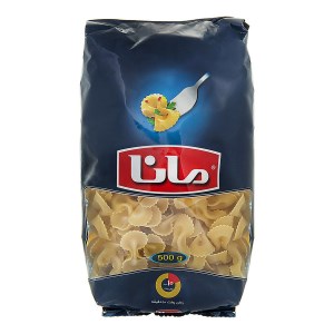 پاستا فرمی پاپیون لب گرد مانا