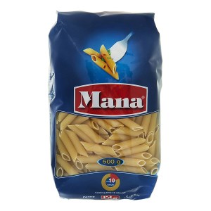 پاستا پنه بزرگ 500گ مانا
