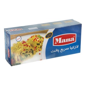 لازانیا سریع پخت 450گ مانا