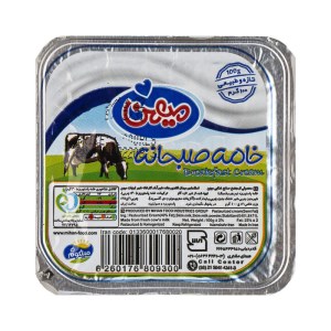خامه صبحانه 100 گ میهن