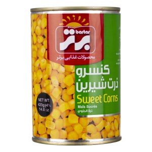 کنسرو ذرت شیرین 380 گ برتر