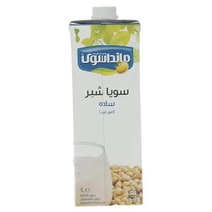 شیر سویا ساده 1000سی سی مانداسوی