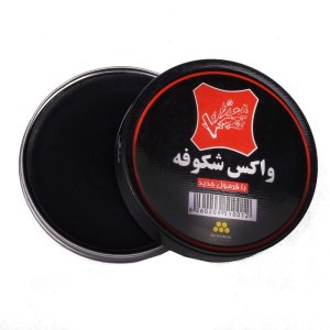 واکس قوطی مشکی شکوفه
