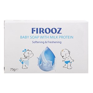 صابون بچه پروتئینه شیر 75 گ فیروز