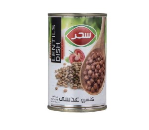 کنسرو عدسی410گ سحر