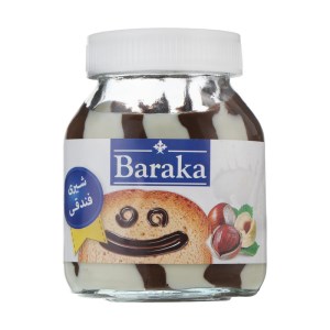 شکلات صبحانه دو رنگ 200 گ باراکا