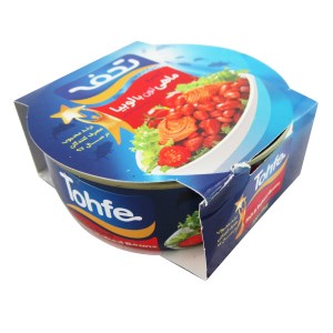 تن ماهی با لوبیا 230گ تحفه