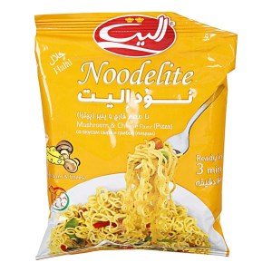 نودالیت قارچ و پنیر پیتزا 75 گ الیت