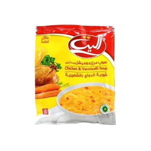 سوپ مرغ و ورمیشل 65 گ الیت