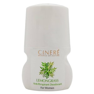 دئودورانت زنانه با رایحه لیمو lemongrass سینره