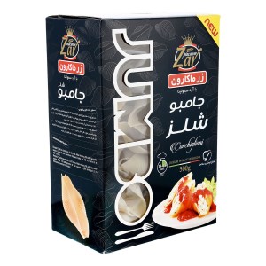 ماکارونی جامبو شلز زر