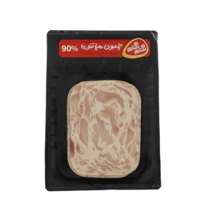 ژامبون مرغ تنوری 90 درصد اسکین پک 300 گ شام شام