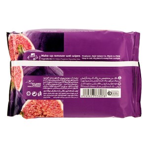 دستمال مرطوب پاک کننده Q10 میوه ای درب دار دافی