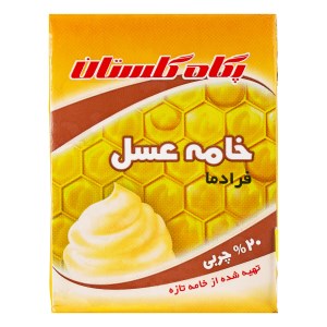 خامه عسل استریل پاکتی پگاه