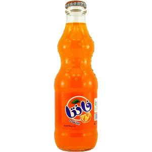نوشابه شیشه پرتقالی 250 م فانتا